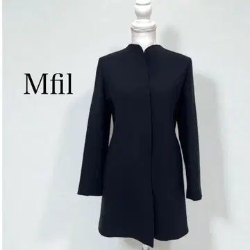 Mfil 엠필 미카 코나카 노카라 코트 자켓 코트 새상품급