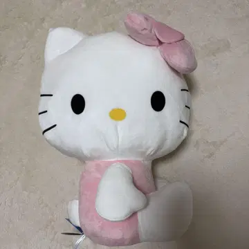 헬로키티 슈퍼 라지 봉제 인형 헤이세이 핑크 세트 미개봉 새상품