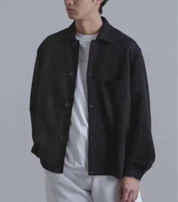 NANO universe 페이크 스웨이드 블루종