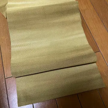 일본 의류 기모노 오비 난 브라운 밀짚색