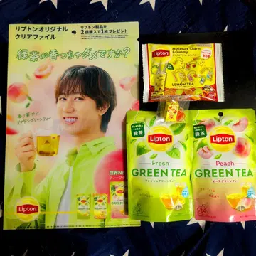 Lipton 리프톤 아베 료헤이 클리어 파일 종합 세트