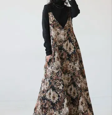 [ antiqua ] 자카드 직물 살로펫