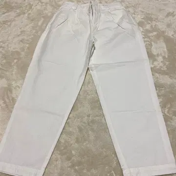 새상품 childwoman 차일드우먼 화이트 화이트 면바지 면 바지