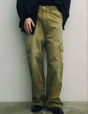 ssstein Sulfur Dyed Whip Cord Trousers