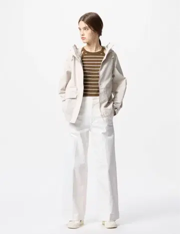 UNIQLO 와이드 트라우저 청바지 S 사이즈
