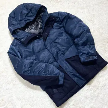 UNIQLO +J 하이브리드 다운 자켓 네이비 XL