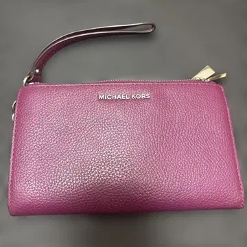 MICHAEL KORS 핑크 이단 접이식 지갑