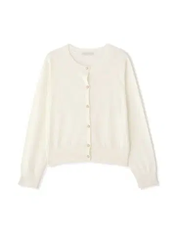 프로포션 바디 드레싱 상의 가디건 에크루