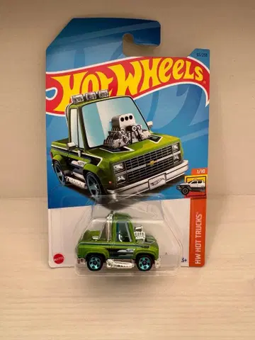 핫휠 쉐비 실버라도