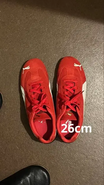 Puma Speedcat OG 스니커즈 26cm 스피드캣 빨간색