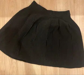 Sandato Paris 산드로 플레어 스커트 블랙