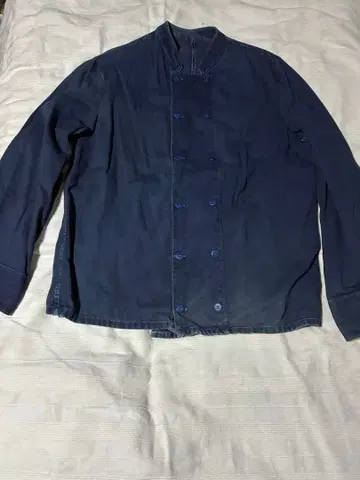 프랑스군 코크 자켓 인디고 염색