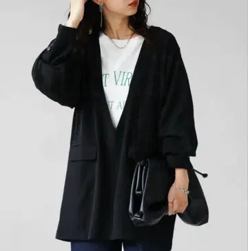 안티카 노카라 자켓풍 풀오버