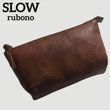 SLOW 슬로우 파우치 S 도치기 가죽 천연 가죽 일본제 멀티 케이스