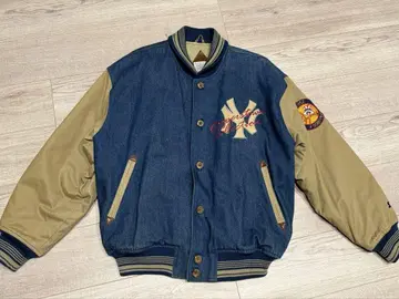 구단 설립 50주년 기념 뉴욕 양키스 데님 바시티 자켓 STARTER