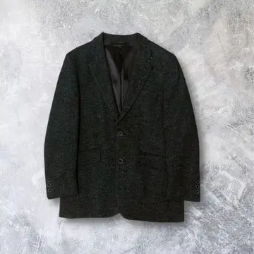 CAFESOHO 테일러드 자켓 헤링본 그레이