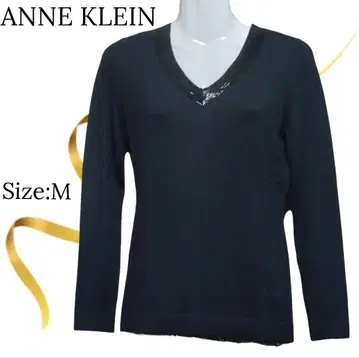 컨디션 최상 언클라인 긴팔 니트 캐시미어 실크 블랙