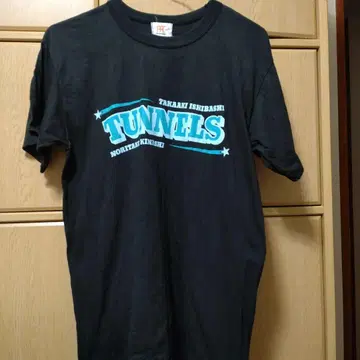 TUNNELS T셔츠 타카아키 이시바시 노리다케 키나시