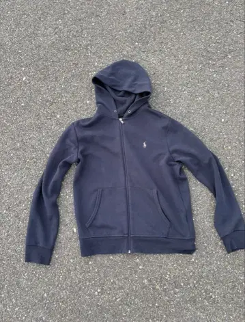 POLO 네이비 후드티