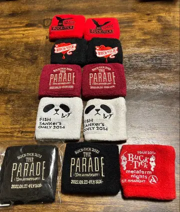 BUCK-TICK 버크틱 리스트 밴드 세트