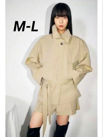 완판템 ZARA 벨트 포함 트렌치코트 M-L