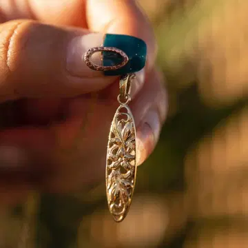 [ Irie beach ] watermark board necklace