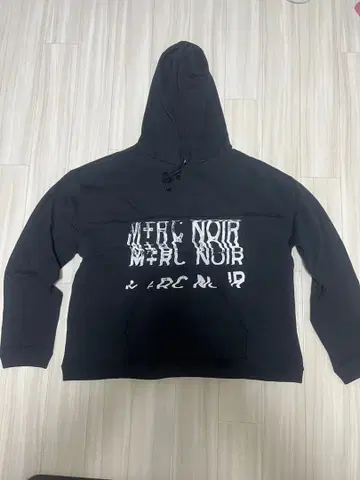 M+RC NOIR 후드티 레어 그래픽 프린트