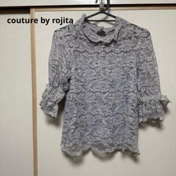 couture by rojita 튤 소매 레이스 상의 16