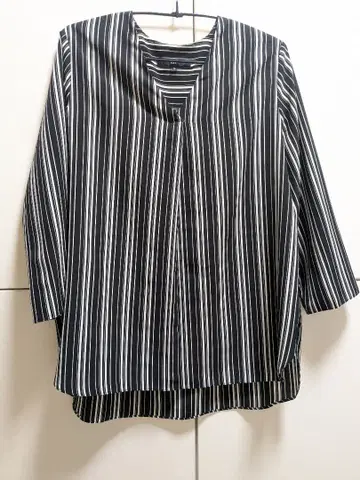 라에프 모노톤 스트라이프 블라우스 백화점