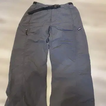 파타고니아 허리 벨트 포함 파타고니아 기리 팬츠 그레이