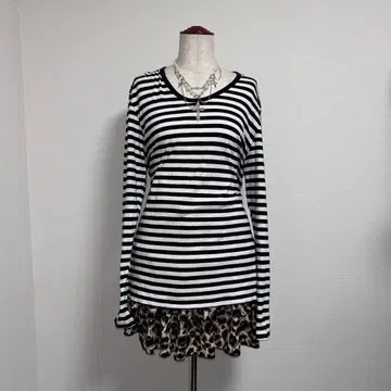 00s 헤이세이 갸루 갸루 y2k 페어리 그런지 시크 스타일 긴팔 보더