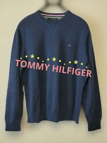 타미힐피거 TOMMY HILFIGER 코튼 스웨터 니트