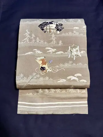 앤티크 염색 마루 오비