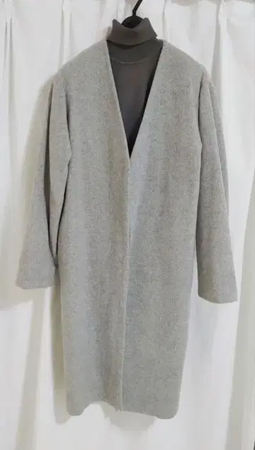 BEAUTY&YOUTH UNITED ARROWS 노카라 코트 그레이