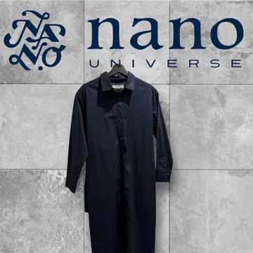 nano universe 네이비 셔츠 원피스