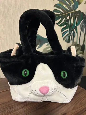 ROOTOTE 고양이 얼굴 토트백