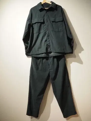 BACKNUMBER 다크 그린 코듀로이 셋업