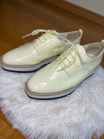 [ DIANA ] 다이애나 레이스업 슈즈 아이보리 24cm