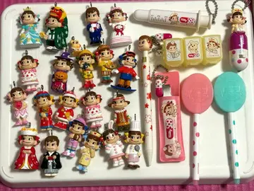 페코짱 포코짱 미니 키링 잡화 묶음 판매 헤이세이 레트로 쇼와 레트로