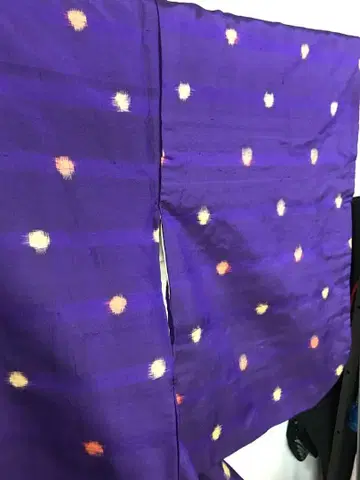 앤티크 명선 기모노 무늬 도트 레트로