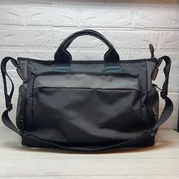 만다리나덕 비즈니스 백 2way 나일론 다수납 A4 수납