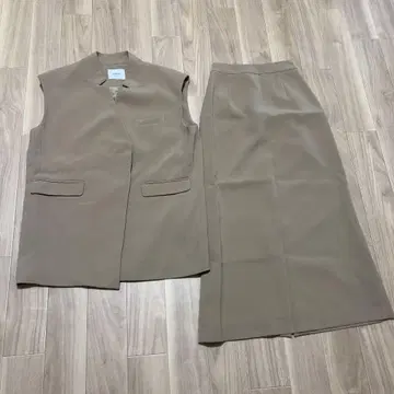 ameri vintage 아메리 드레스 셋업 스커트 베스트