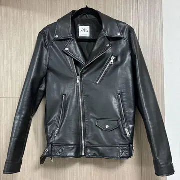 ZARA 블랙 라이더 자켓 남성용