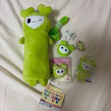 GiGO TWICE LOVELYS 봉제 인형 외 정연 5종 세트