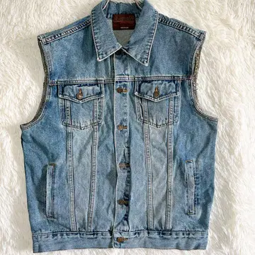 GARAM DEBUTANT 데님 베스트 빈티지 구제 의류 아메카지 락