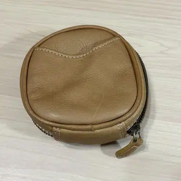 아시안 백 alin 천연 가죽 파우치