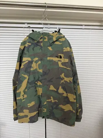THE NORTH FACE 카모플라쥬 마운틴 후드티 L