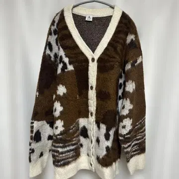 레오파드 플라워 MIX 가디건 niko and - 니코앤드