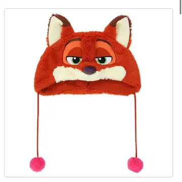 디즈니 주토피아 닉 팬캡