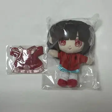 빨간 신기루 아뮤 봉제 인형 키링